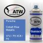 Preview: Porsche, Cobalt Blue Metallic, 37U / F6 3C8 / F6: 400ml Sprühdose, von ATW Autoteile West.